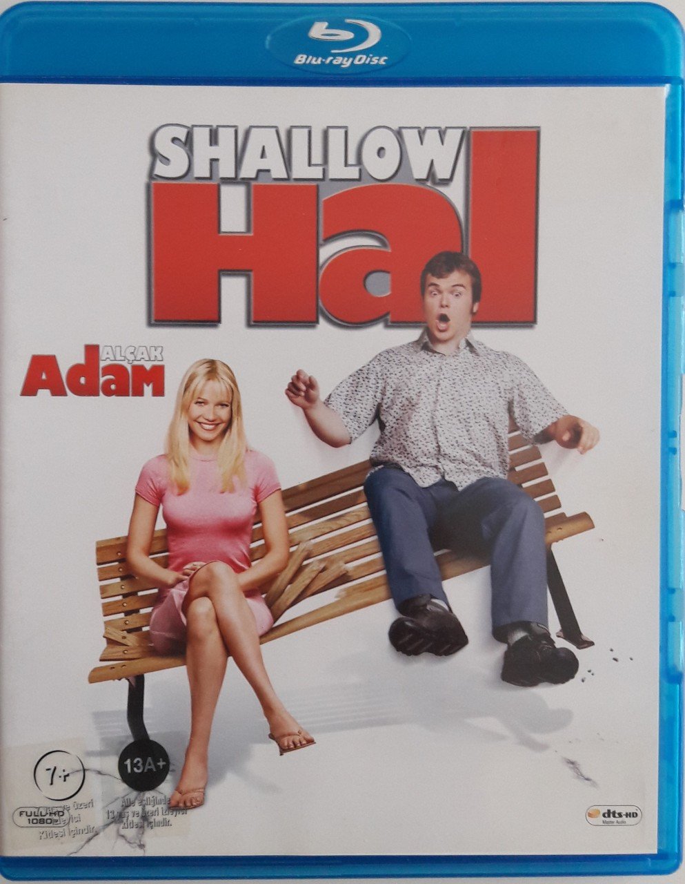 ALÇAK ADAM - SHALLOW HAL - JACK BLACK - GWYNETH PALTROW - BLU-RAY 2.EL