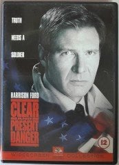 CLEAR AND PRESENT DANGER - HARRISON FORD - WILLEM DAFOE - WILLEM DAFOE - DVD 2.EL TR ALTYAZI YOKTUR