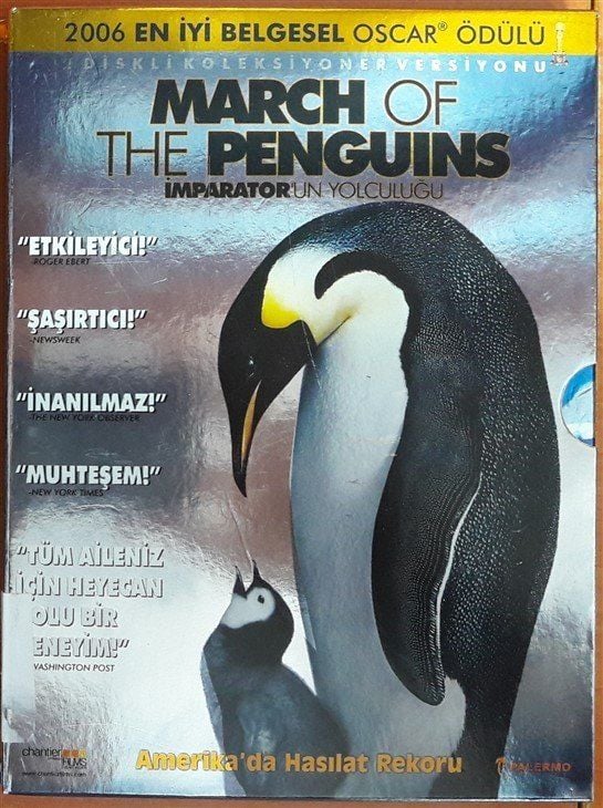 İMPARATOR'UN YOLCULUĞU - MARCH OF THE PENGUINS - LUC JACQUET - 2xDVD DIGIPAK 2.EL BELGESEL