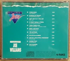 JOE WILLIAMS - RAKS MÜZİK PARLIAMENT JAZZ SERİSİ - CD 2.EL