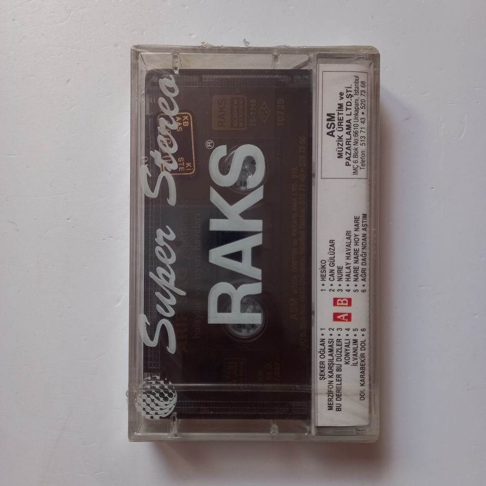 ARİF SAĞ - ARİF SAĞ YÖNETİMİNDE HALAYLAR VE OYUN HAVALARI (1992) - KASET SIFIR