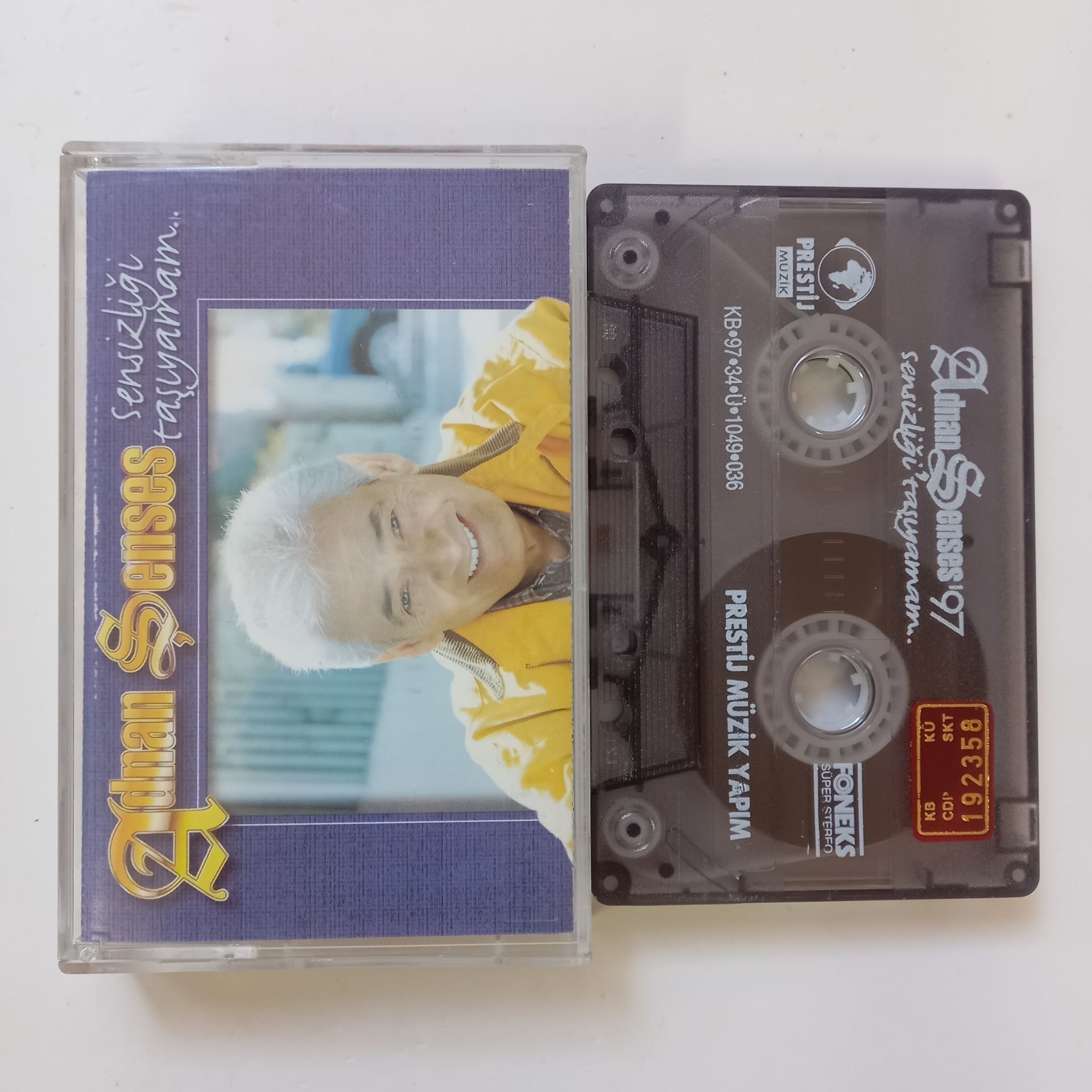 ADNAN ŞENSES - SENSİZLİĞİ TAŞIYAMAM (1997) - KASET 2.EL