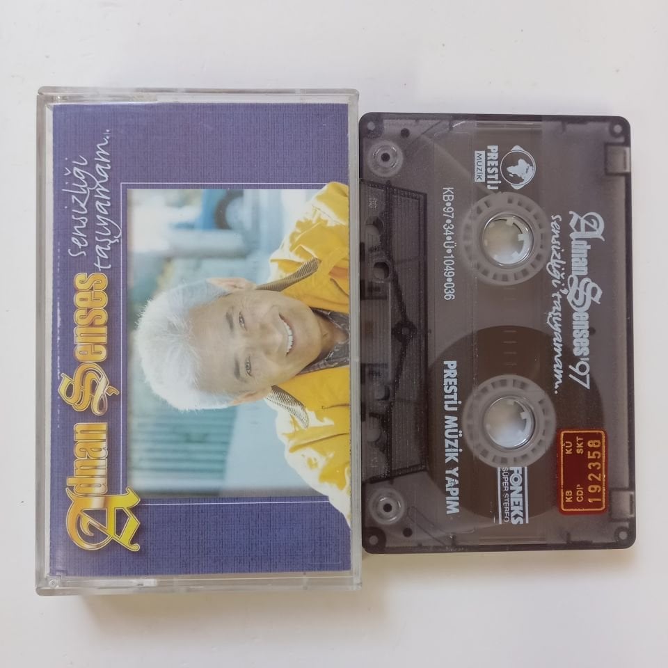 ADNAN ŞENSES - SENSİZLİĞİ TAŞIYAMAM (1997) - KASET 2.EL