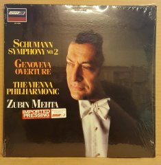 SCHUMANN - SYMPHONY NO 2 / ZUBIN MEHTA VIENNA PHILH. ORCH. (1981) - LP DÖNEM BASKI SIFIR PLAK