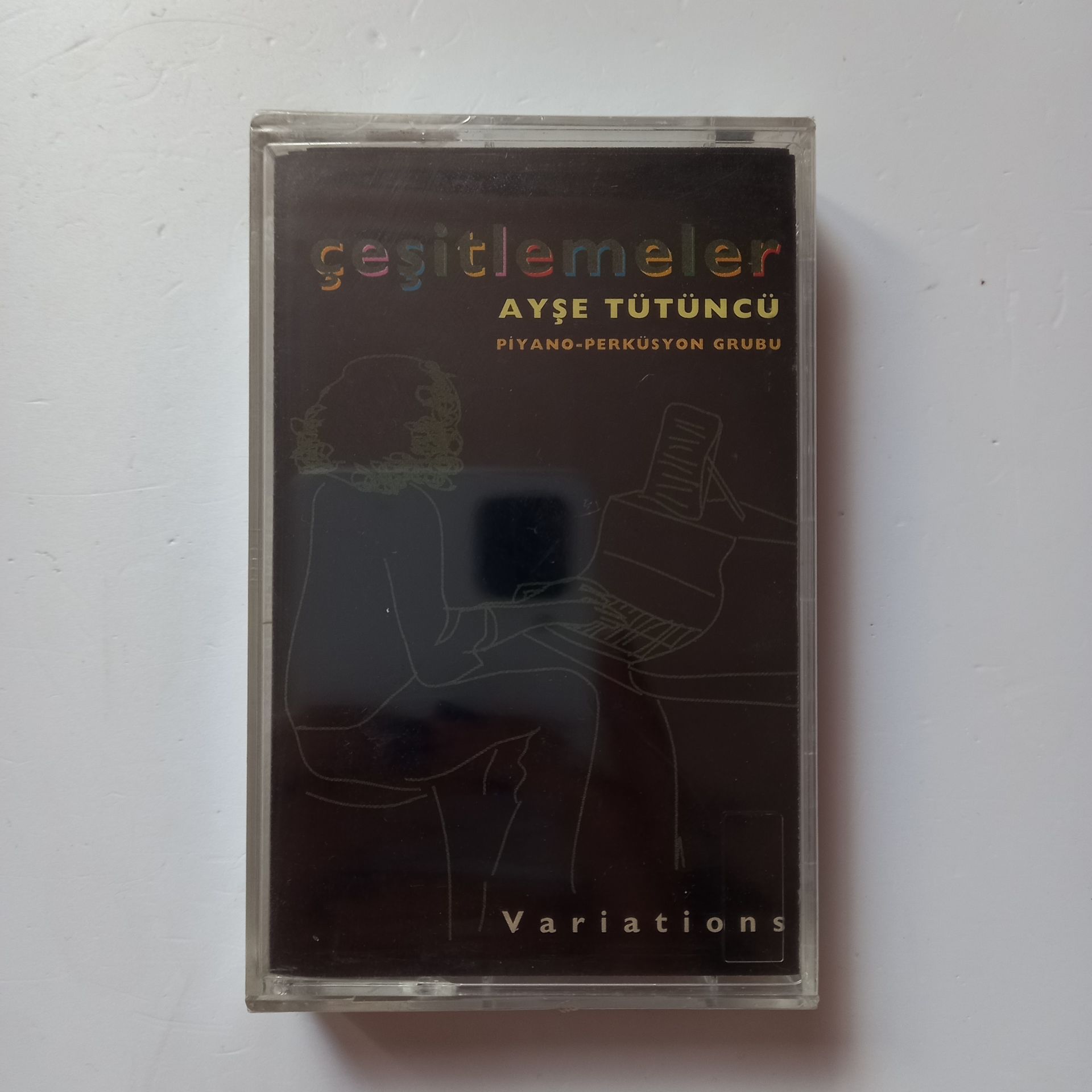 AYŞE TÜTÜNCÜ - ÇEŞİTLEMELER / PİYANO-PERKÜSYON GRUBU (1999) - KASET SIFIR