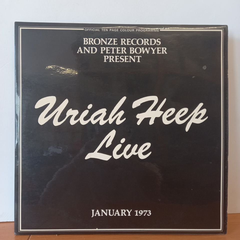 URIAH HEEP – URIAH HEEP LIVE (1973) - 2LP 2.EL PLAK