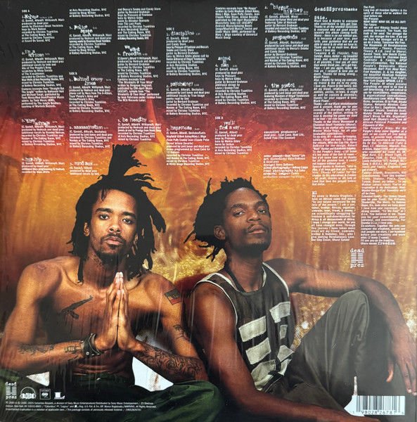 DEAD PREZ - LETS GET FREE (2000) - 2LP 2025 25TH ANNIVERSARY EDITION SIFIR PLAK