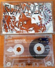 SURVIVOR - GREATEST HITS (1992) YONCA CASSETTE MADE IN TURKEY ''USED''