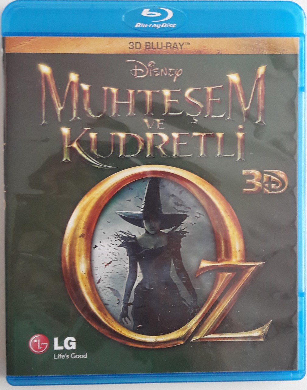 MUHTEŞEM VE KUDRETLİ OZ - OZ THE GREAT AND POWERFUL - RACHEL WEISZ - MILA KUNIS - MICHELLE WILLIAMS - SAM RAIMI - BLU-RAY 2.EL