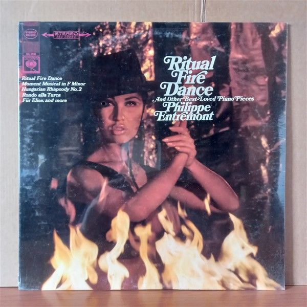 PHILIPPE ENTREMONT – RITUAL FIRE DANCE (1967) - LP DÖNEM BASKISI SIFIR PLAK