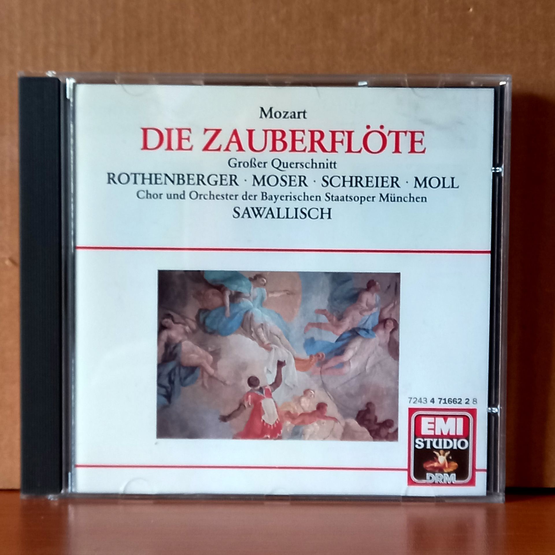 MOZART: DIE ZAUBERFLÖTE / ROTHENBERGER, MOSER, SCHREIER, MOLL, SAWALLISCH - CD 2.EL