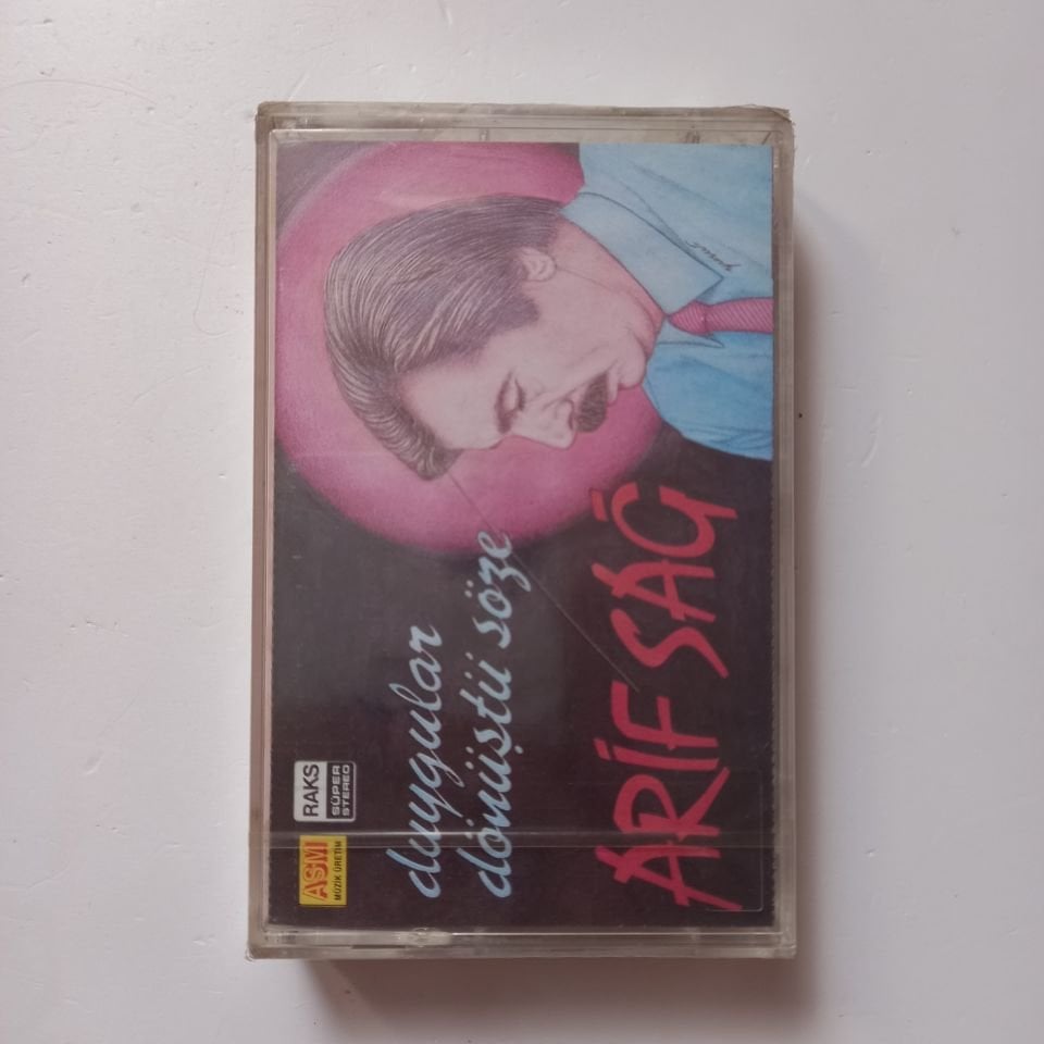 ARİF SAĞ - DUYGULAR DÖNÜŞTÜ SÖZE (1990) - KASET SIFIR