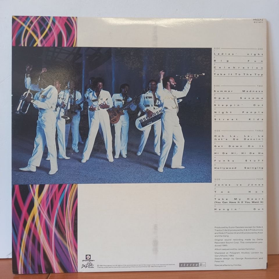 KOOL & THE GANG – TWICE AS KOOL [THE HITS OF KOOL & THE GANG] (1983) - 2LP 2.EL PLAK