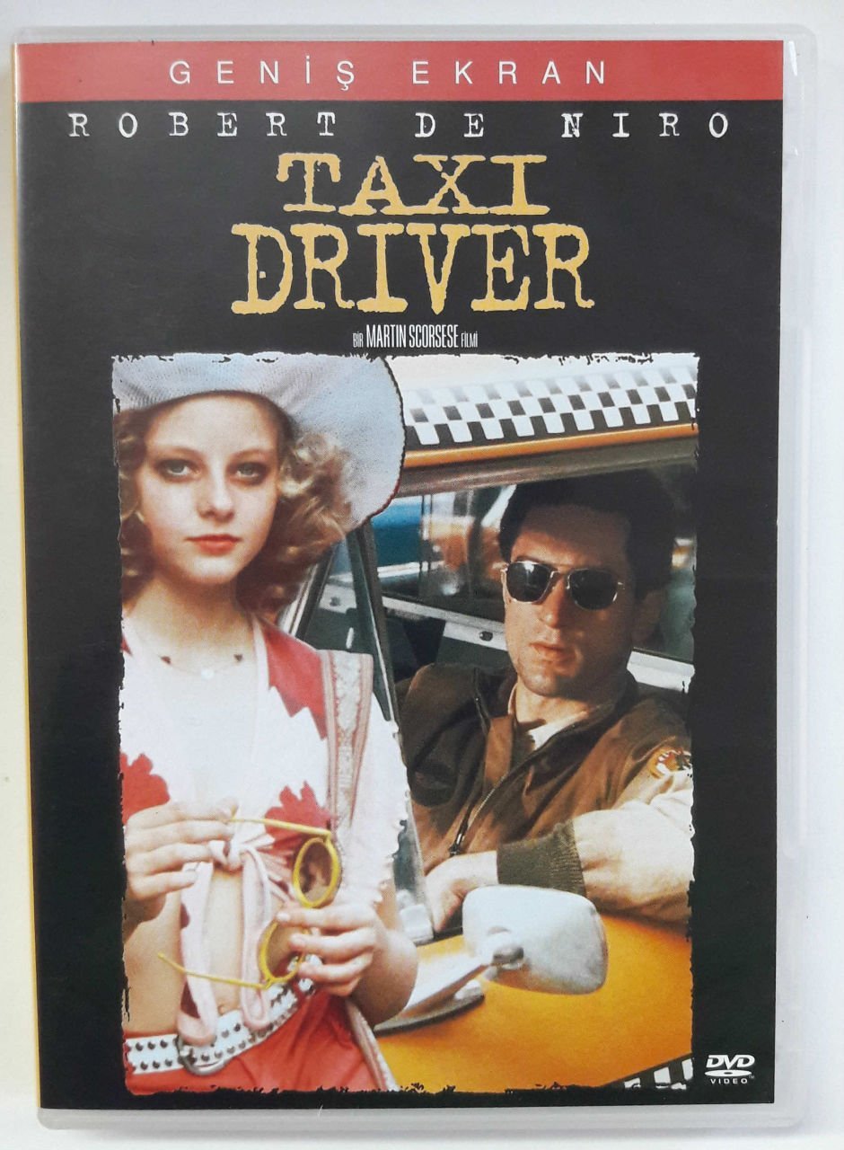 TAXI DRIVER - TAKSİ ŞÖFÖRÜ - ROBERT DE NIRO - JODIE FOSTER - HARVEY KEITEL - MARTIN SCORSESE - DVD 2.EL