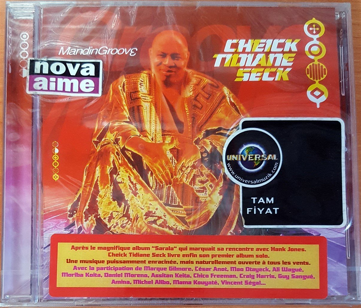 CHEICK TIDIANE SECK - MANDIN GROOVE (2003) CD SIFIR