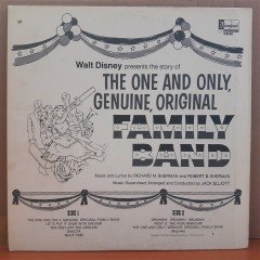THE ONE AND ONLY, GENUINE, ORIGINAL FAMILY BAND (1968) - WALT DISNEY - LP PLAK 2.EL