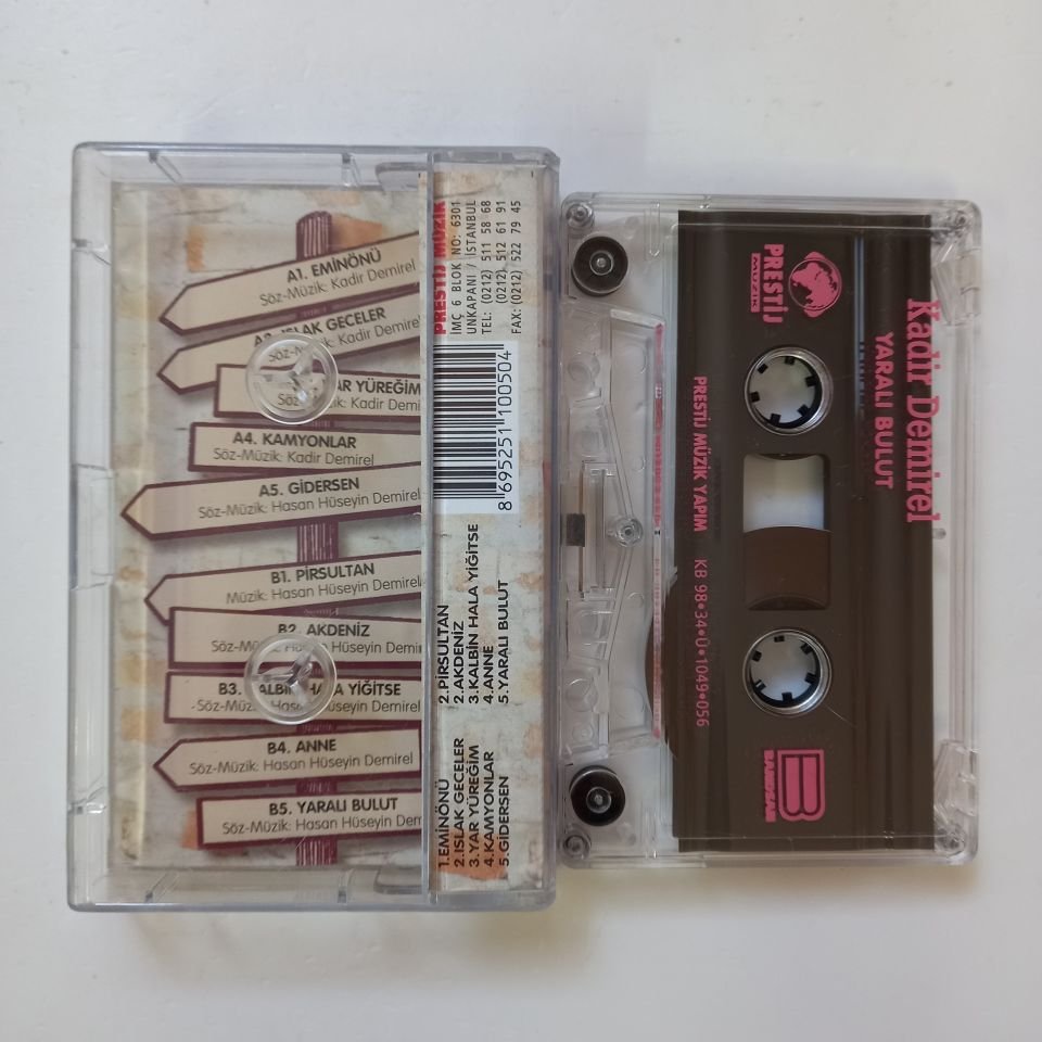 KADİR DEMİREL - YARALI BULUT (1998) - KASET 2.EL