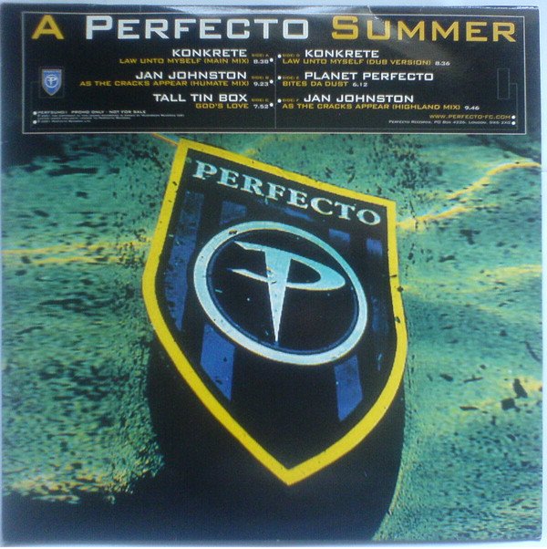 A PERFECTO SUMMER - V/A KARIŞIK PROGRESSIVE HOUSE (2001) - 3 x 12'' LP 6 TRACKS 2.EL