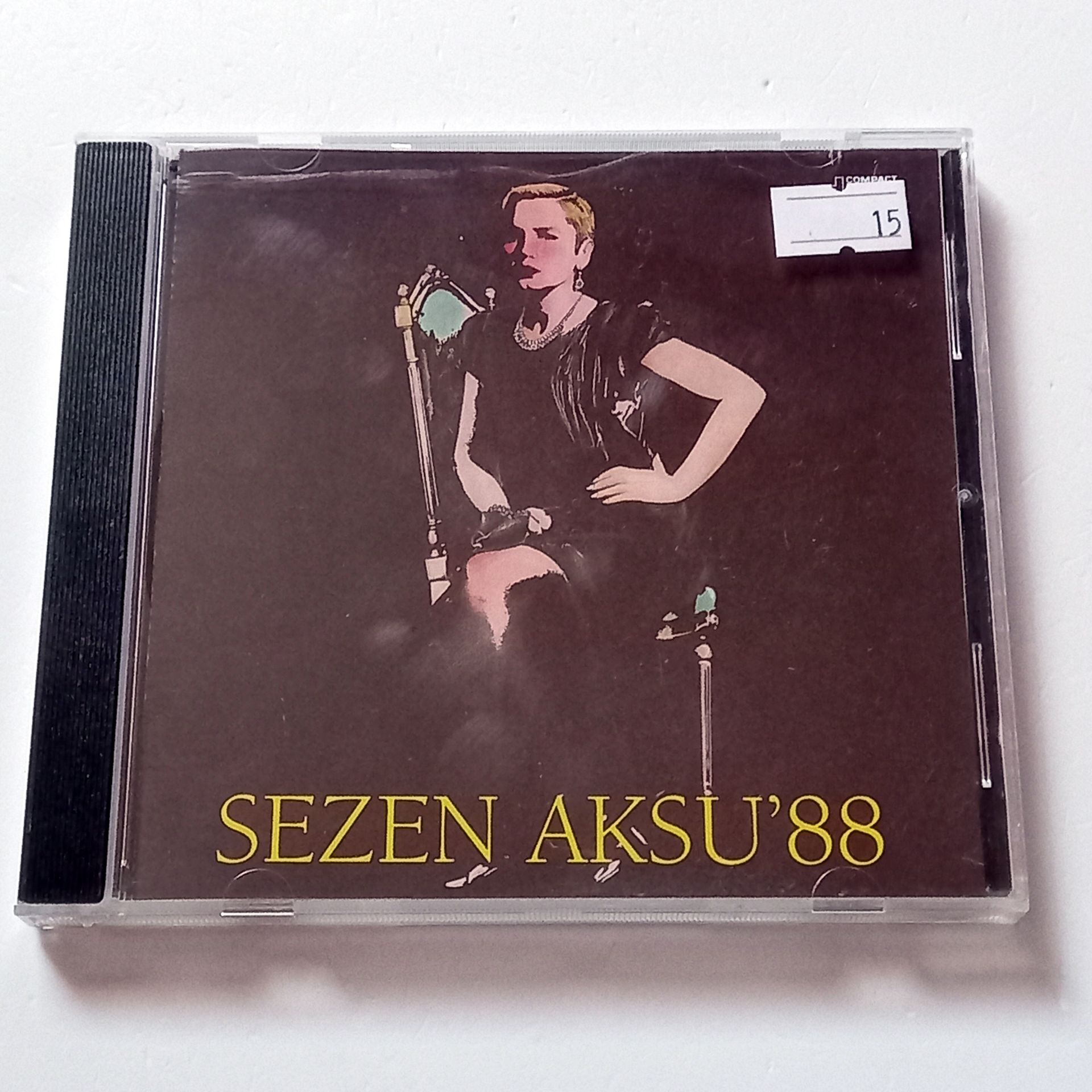 SEZEN AKSU - SEZEN AKSU '88 (1988) - CD 1995 2.EL