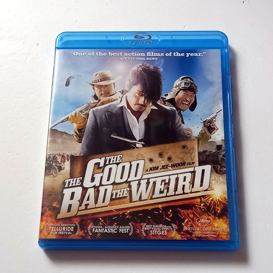 THE GOOD, THE BAD AND THE WEIRD - SONG KANG-HO, LEE BYUNG-HUN, JUNG WOO-SUNG- YÖN.: KIM JEE-WOON - BLU-RAY  REGION A 2.EL TR ALTYAZI YOKTUR