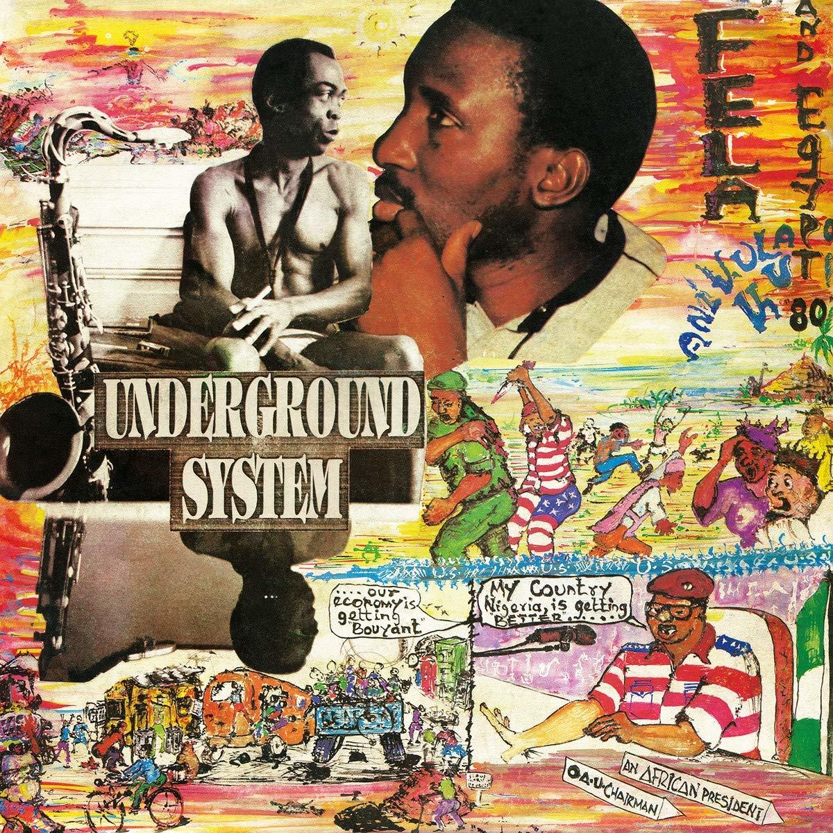 FELA KUTI & THE EGYPT 80 - UNDERGROUND SYSTEM (1992) - LP 2019 EDITION SIFIR PLAK