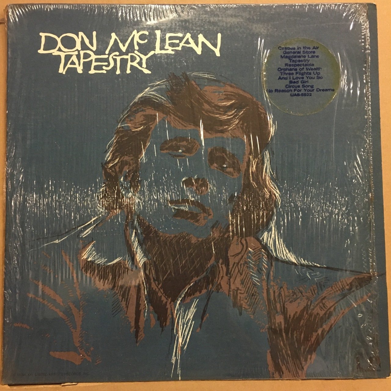 DON MCLEAN - TAPESTRY (1971) - LP 2.EL PLAK