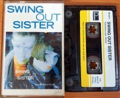 SWING OUT SISTER - KALEIDOSCOPE WORLD (1989) PLAKSAN CASSETTE MADE IN TURKEY ''USED'' PAPER LABEL