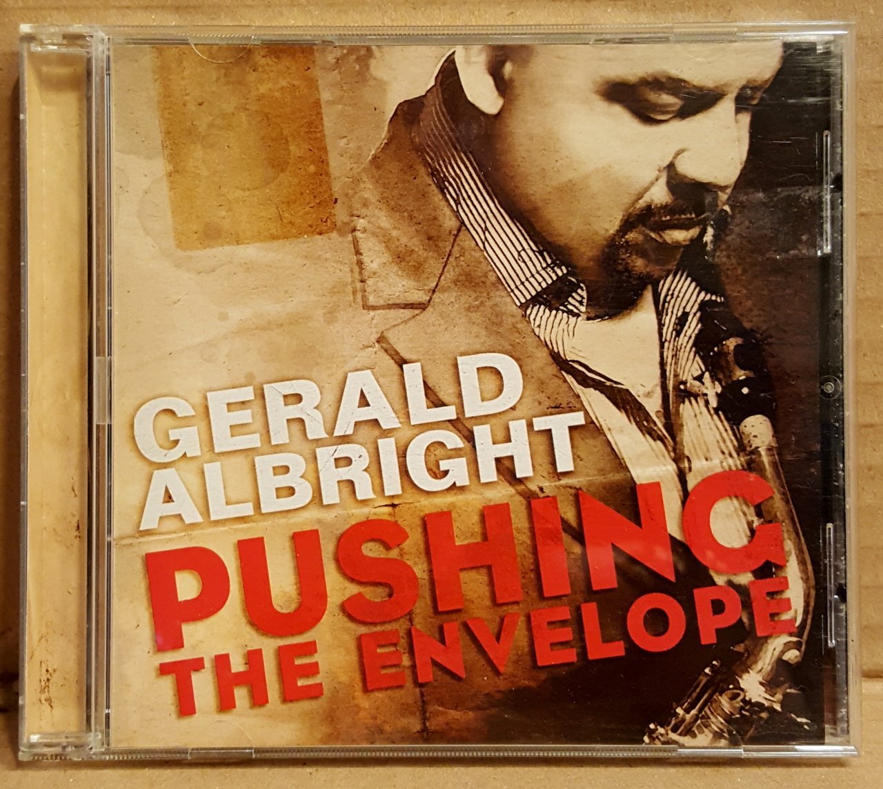 GERALD ALBRIGHT - PUSHING THE ENVELOPE (2010) - CD 2.EL
