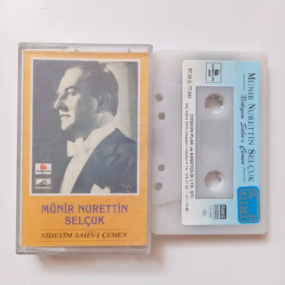 MÜNİR NURETTİN SELÇUK - NİDEYİM SAHN-I ÇEMEN (1987) - KASET 2.EL