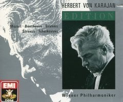 HERBERT VON KARAJAN EDITION - MOZART BEETHOVEN BRAHMS STRAUSS TCHAIKOVSKY - 4CD SIFIR