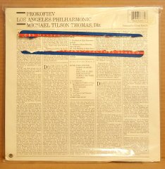 PROKOFIEV - LOVE FOR THREE ORANGES SUITE / MICHAEL TILSON THOMAS LOS ANGELES PHILH. ORCH. - LP 2.EL PLAK