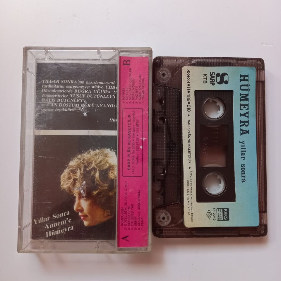 HÜMEYRA - YILLAR SONRA (1988) - KASET 2.EL