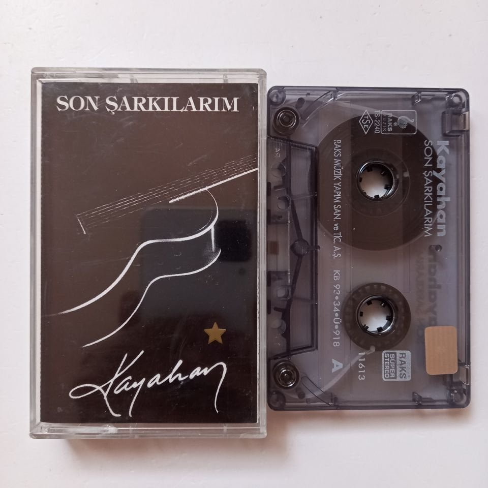 KAYAHAN - SON ŞARKILARIM (1993) - KASET 2.EL