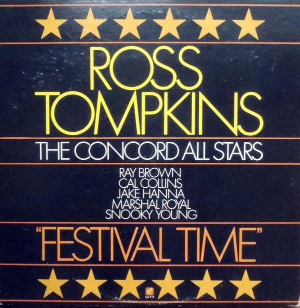 ROSS TOMPKINS - FESTIVAL TIME (1980) - PLAK SIFIR