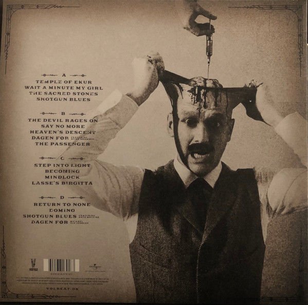 VOLBEAT - SERVANT OF THE MIND (2021) - 2LP 180GR SIFIR PLAK