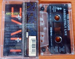 DOORS - ABSOLUTELY LIVE (1996) BALET CASSETTE MADE IN TURKEY ''USED''