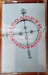 MEGADETH - CRYPTIC WRITINGS (1997) KENT CASSETTE MADE IN TURKEY ''NEW''
