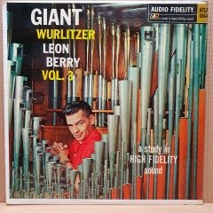 LEON BERRY - GIANT WURLITZER PIPE ORGAN VOL.3 (1958) - LP 2.EL PLAK