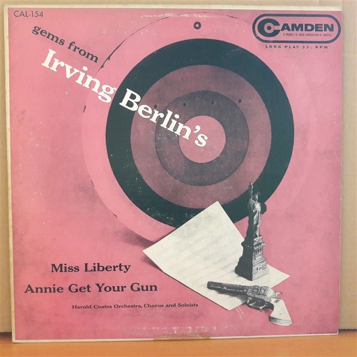 GEMS FROM IRVING BERLIN'S - HAROLD COATES ORCHESTRA - LP 2.EL PLAK
