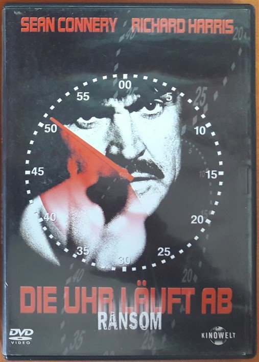 RANSOM - DIE UHR LÄUFT AB - SEAN CONNERY - DVD 2.EL TR ALTYAZI YOKTUR