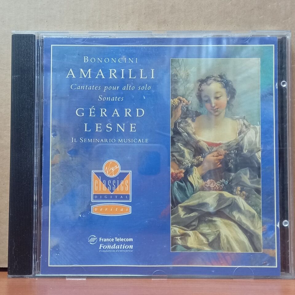 BONONCINI / GERARD LESNE / IL SEMINARIO MUSICALE - CANTATES POUR ALTO SOLO / SONATES (1993) - CD 2.EL