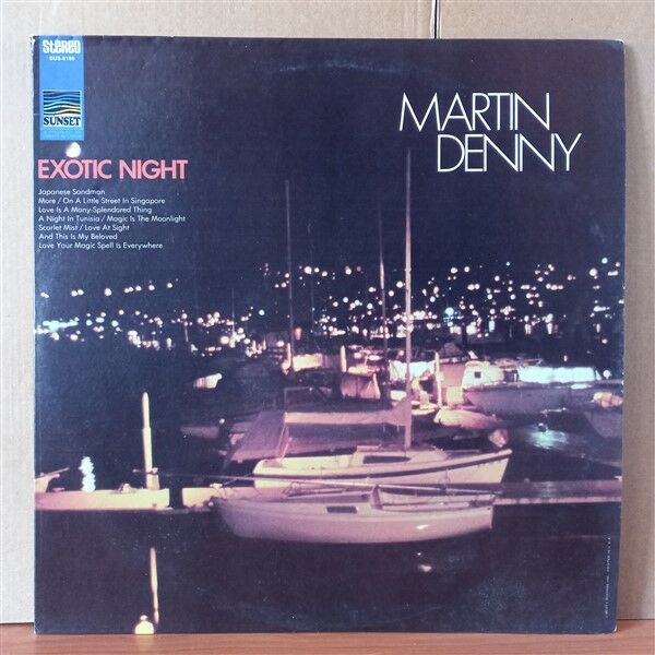 MARTIN DENNY – EXOTIC NIGHT (1968) - LP 2. EL PLAK