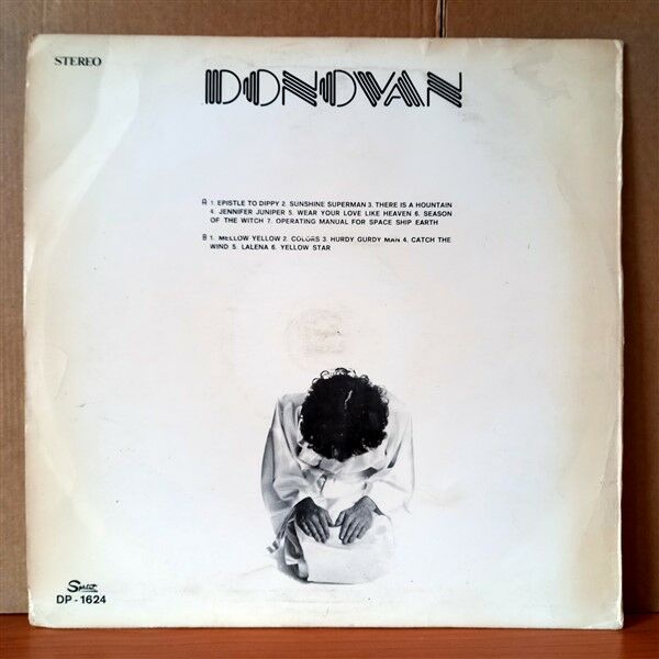 DONOVAN – GREATEST HITS (1977) - LP 2.EL YERLİ BASKI PLAK