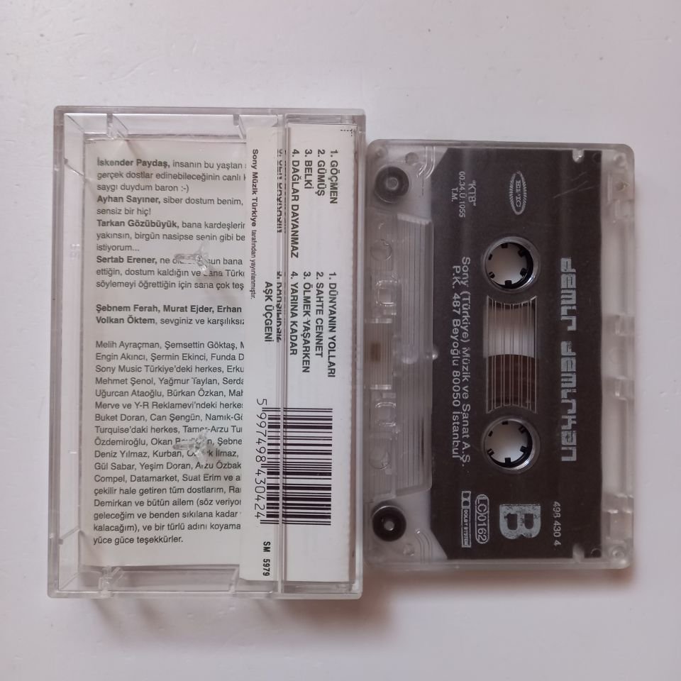 DEMİR DEMİRKAN -  DEMİR DEMİRKAN (2000) - KASET 2.EL