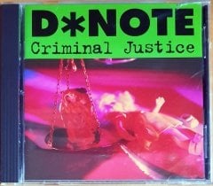 D NOTE - CRIMINAL JUSTICE (1995) - CD TVT RECORDS 2.EL
