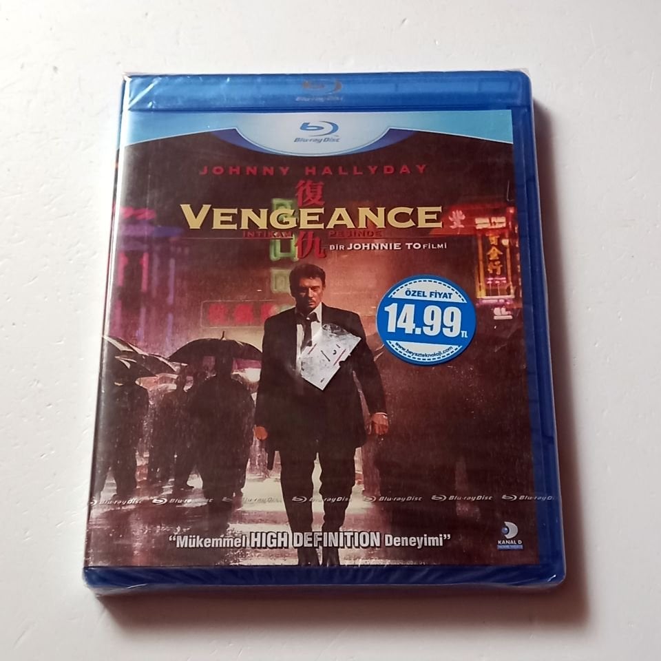 VENGEANCE - JOHNNY HALLYDAY - YÖN.: JOHNNIE TO- BLU-RAY SIFIR