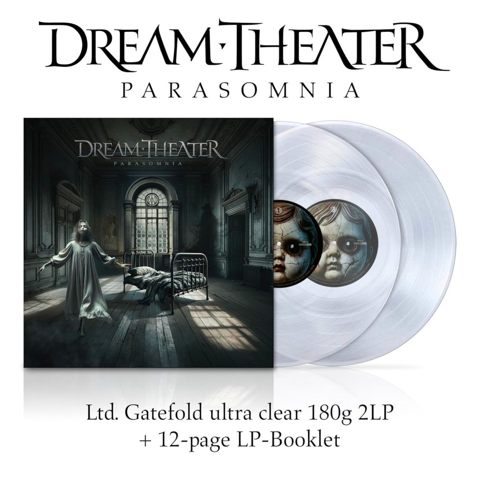 DREAM THEATER - PARASOMNIA (2025) - 2LP 180GR ULTRA CLEAR COLOURED LIMITED EDITION SIFIR PLAK(Kopya)