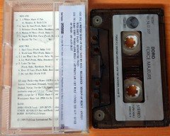 DORO - FORCE MAJEURE (1989) PLAKSAN CASSETTE MADE IN TURKEY ''USED'' PAPER LABEL
