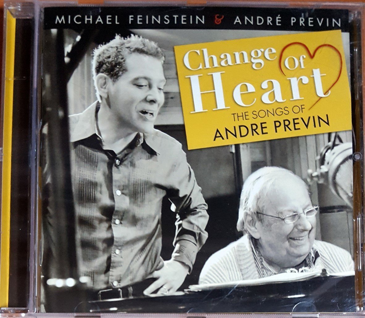 MICHAEL FEINSTEIN & ANDRE PREVIN - CHANGE OF HEART: THE SONGS OF ANDRE PREVIN (2013) TELARC PROMO CD 2.EL