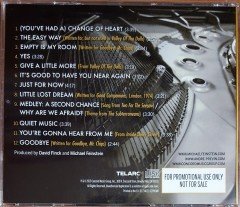 MICHAEL FEINSTEIN & ANDRE PREVIN - CHANGE OF HEART: THE SONGS OF ANDRE PREVIN (2013) TELARC PROMO CD 2.EL